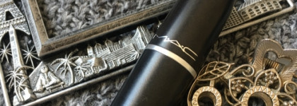 Mac lipstick Verve - сатиновый акцент на губах