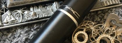 Mac lipstick Verve - сатиновый акцент на губах