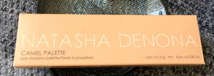 Палетка теней Camel Palette от Natasha Denonа стильные оттенки детской неожиданности