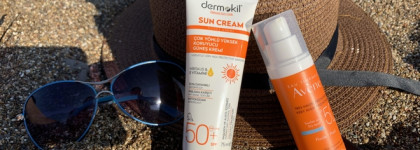 Угадайте кто аутсайдер: Avene fluid very high protection 50+ или турецкий Dermokil sun cream versatile very high protection sunscreen 50+