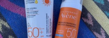 Угадайте кто аутсайдер: Avene fluid very high protection 50+ или турецкий Dermokil sun cream versatile very high protection sunscreen 50+