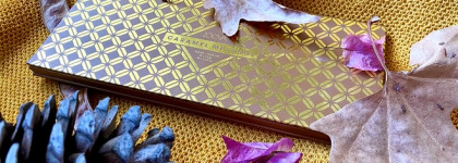 Тетя Зоя в осеннем платье Zoeva Caramel Melange Eyeshadow Palette