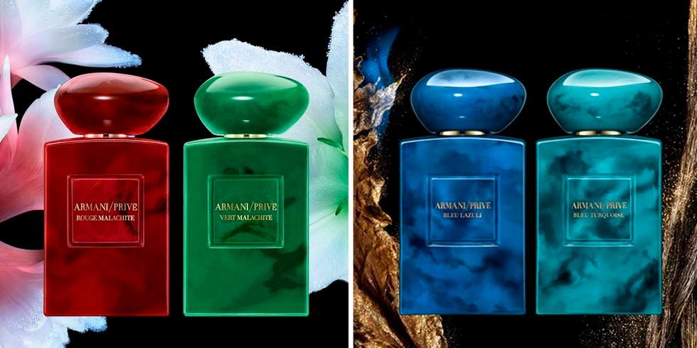Слева два аромата вдохновлены Россией. Справа два аромата вдохновлены Индией. Фото взяты с официального сайта марки.