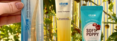Тестирую корейский бренд Atomy: зубная щётка, зубная паста с прополисом и крем для рук