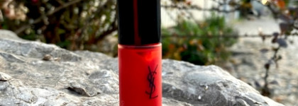 YSL Tatouage Couture Velvet Cream – Жидкая матовая помада от люксового бренда в оттенке 201