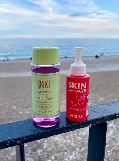 Отличные кислотные тоники: Pixi Retinol Tonic + Alcina Skin Manager AHA Effekt-Tonic