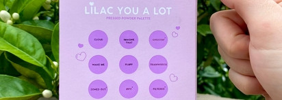 Colourpop Lilac You A Lot Pressed Powder Palette - как заставить работать холодные тени на теплой внешности
