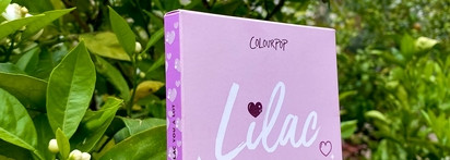 Colourpop Lilac You A Lot Pressed Powder Palette - как заставить работать холодные тени на теплой внешности