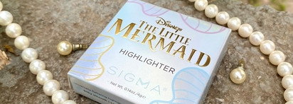 Моя заморская прелесть: Sigma cosmetics highlighter Disney The little Mermaid - мой аленький цветочек