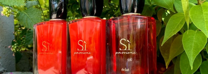 Маловато будет 3 красных фланкера Giorgio Armani: Si Passione EDP, Si Passione Intense EDP, Sí Passione Eclat EDP