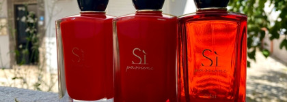 Маловато будет 3 красных фланкера Giorgio Armani: Si Passione EDP, Si Passione Intense EDP, Sí Passione Eclat EDP