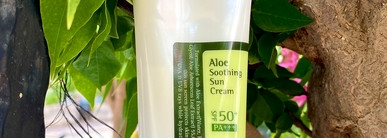 CosRX Aloe Soothing Sun Cream SPF 50 PA +++ СПФ лучший для комбинированной и жирной кожи
