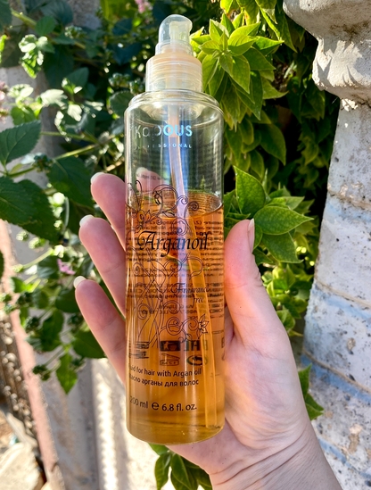 Kapous Fluid For Hair With Argan Oil - лучшее, питающее аргановое масло без утяжеления для кончиков волос