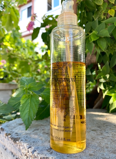 Kapous Fluid For Hair With Argan Oil - лучшее, питающее аргановое масло без утяжеления для кончиков волос