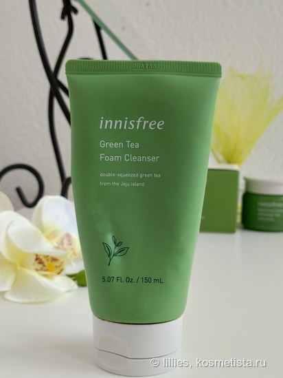 Зеленая армия Innisfree - средства из линеек Green Tea и Green Barley