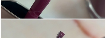 Elian Russia Gel Effect Nail Lacquer 650 Royal Plum и 209 Orange Blossom