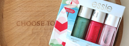 Классика от Essie - набор Mini Triopack Summer + сравнение оттенка Mint Candy Apple с лаком Elian Mint Candy