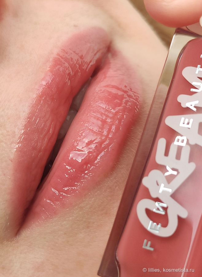 Gloss Bomb Cream Color Drip Lip Cream в оттенке Fenty Glow