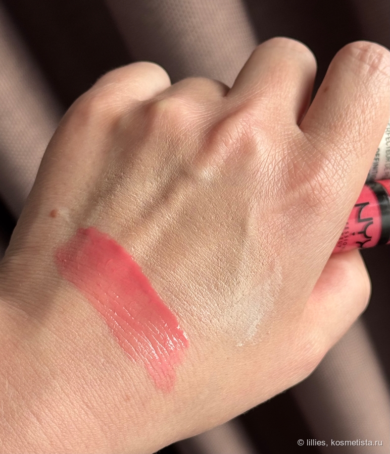 Блеск для губ NYX Sorbet и СС крем Erborian Clair