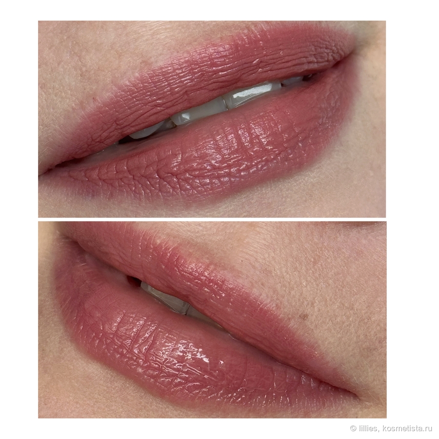 Сверху L'Oreal Color Riсhe в оттенке 173, снизу к ней добавила NYX Fat Oil Chillz Citrus Chiller