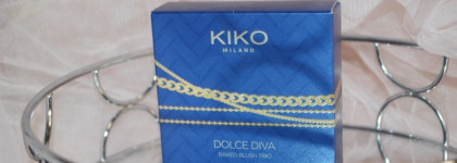 Kiko Milano Dolce Diva Baked Blush Trio в оттенке 01 Sweet Biscuit - мои любимые румяна на лето