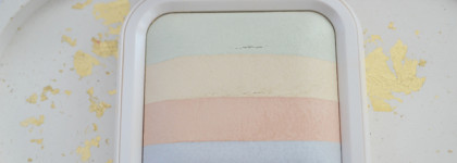 Эффект блюра с компактной пудрой Kiko Milano Colour Correction Face Fixing Powder