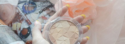 Очень странная, но любимая мною компактная пудра Essence mosaic compact powder в оттенке 01