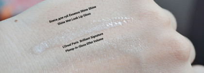 Сравнение двух сияющих пламперов L'Oreal Paris и Essence