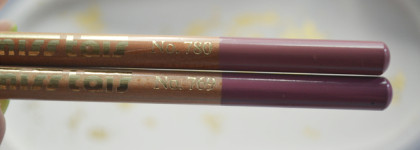 Карандаш для губ Miss Tais в оттенках 769 и 780. Прекрасная нюдовая база на каждый день