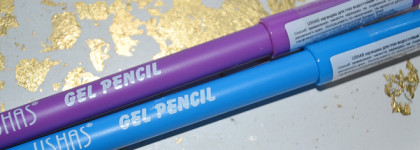 Добавить яркости в макияж: карандаш для глаз Ushas Gel Pencil в оттенках Blue Sky и Lavanda