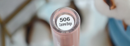 Дайте 2: Блеск для губ Luxvisage Icon Lips Glossy Volume в оттенке 506 Caramel Beige