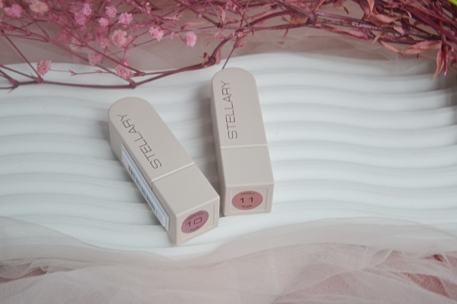 Новинка 2025: губная помада Stellary Nude Lips Long Lasting Lipstick в оттенках 10 и 11