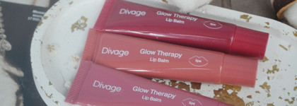 Снова пептиды и сочные губы с бальзамом для губ Divage Glow therapy lip balm в оттенках 02, 09 и 11