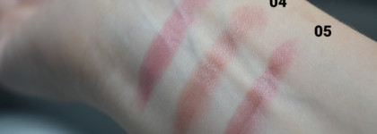 База на каждый день: помада-блеск для губ Shik Studio Satin Lipstick в оттенке 03 и 05