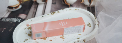 Красивый персик с тинтом для губ Rom&nd Juicy Lasting Tint в оттенке 02