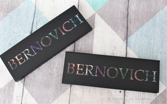 Палетка теней Bernovich aquamarine | Отзывы покупателей | Косметиста