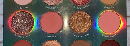 Моя скромная коллекция из 10 палеток теней