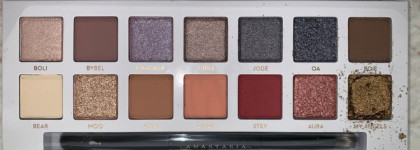 Восстановление разбитых теней на примере палетки Anastasia Beverly Hills Carli Bybel