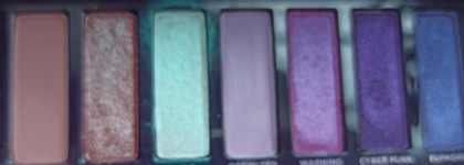 Urban Decay Naked Ultraviolet (Свотчи+ Макияжи)