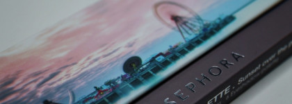 Sephora collection #Eyestories eyeshadow palette 01 sunset over the Pier sunrise