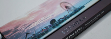 Sephora collection #Eyestories eyeshadow palette 01 sunset over the Pier sunrise