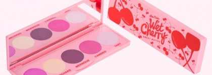 Lime crime: Wet cherry eyeshadows