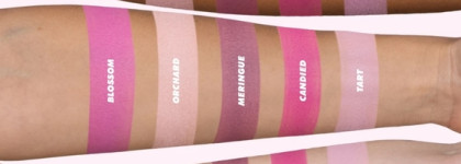 Lime crime: Wet cherry eyeshadows