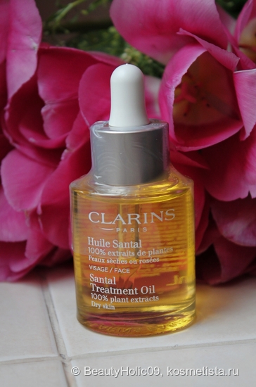 Надо ли?Масло для сухой и чувствительной кожи лица Clarins Santal Face Treatment Oil