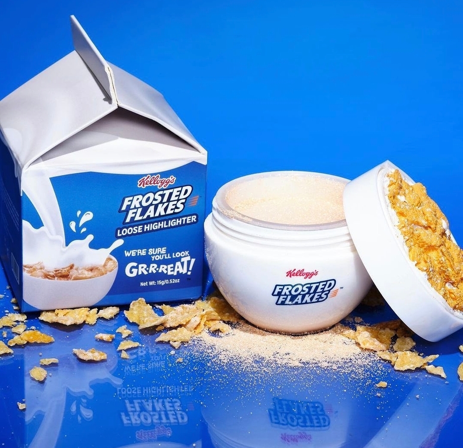 Frosted flakes makeup