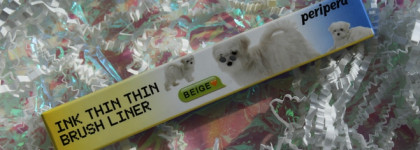 Сначала не поняла, а потом влюбилась. Подводка для век Peripera "Ink Thin Thin Brush Liner #MalteseArchive (Twinkle beige)