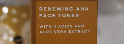 Обновляющий тонер с Ана-Кислотами для лица Frndly beauty Renewing Aha face toner