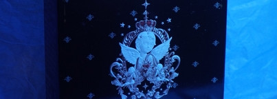 Палетка, спустившаяся с небес! Flower Knows Little Angel Embossed Highlighter