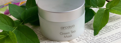 Green Tea Mask от Arcaya - зелёная спасительница для моей кожи