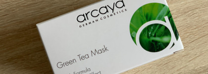 Green Tea Mask от Arcaya - зелёная спасительница для моей кожи